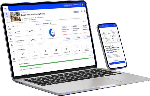 Dashboard HubLocal - Plano Ative